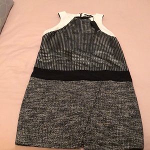 Tibi mixed media dress size 6. NWT.